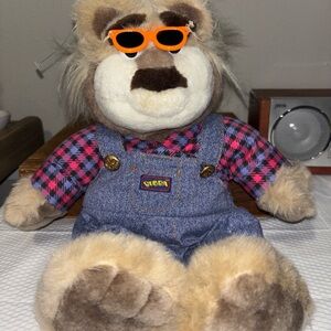 VTG 1997 Tyco REAL TALKIN' BUBBA Wisecracking Talking Plush Bear Tested Working
